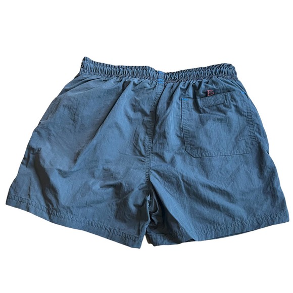 BUYKUD Men's Charcoal Gray Swim Trunks, size Medium - Picture 3 of 9